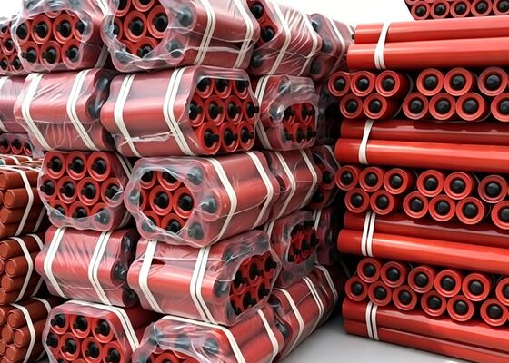 خفيفة الوزن ناقل الأسطوانة HDPE أنبوب الغبار ختم معدات نقل التعدين