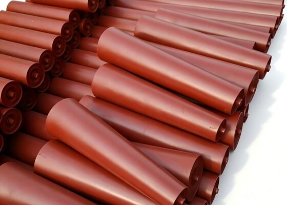 الحزام النقل الدوار HDPE المواد العمر الطويل الجمعية الحامل قطع الغيار