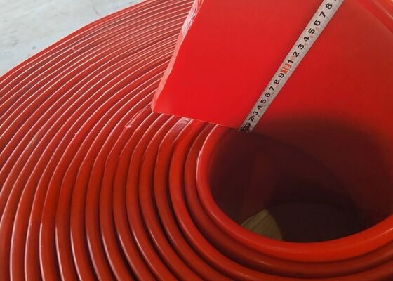 الحزام الناقل البولي يوريثانية السترة رول مقاومة للارتداء نظام ختم ناقل الفحم