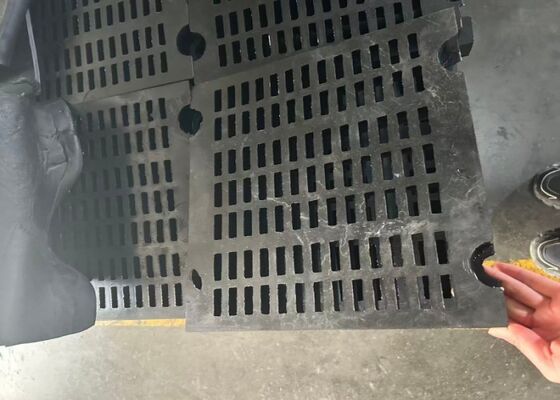 منصة فحص المطاط عالية الكفاءة لتحسين المعدن