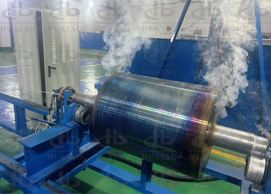 أسطوانة تسخين حثية عازلة سميكة ومغلقة للمنتجات غير المنسوجة وتقويم PTFE