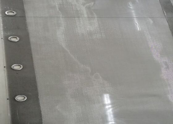 304L غروميت شاشة ل Rotex فاصلات الأسود PU-شريط 0.0014-0.0090 بوصة السلك