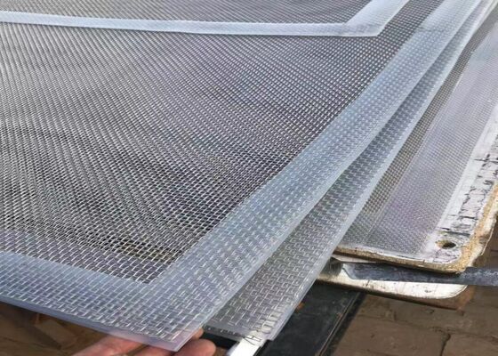 HUATAO 316 غروميت شاشة حافة مطوية > 80 درجة مئوية للمعالجة الكيميائية