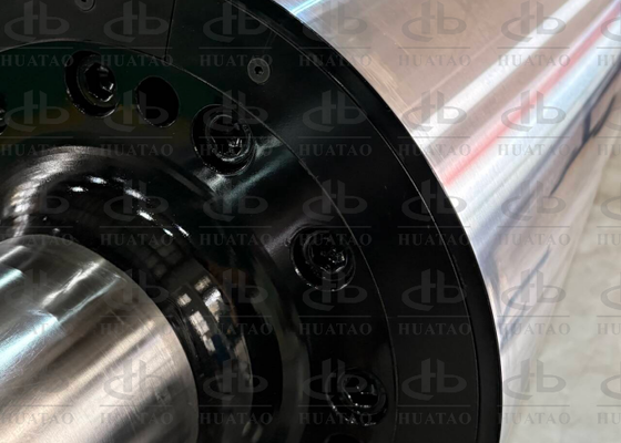 نظام التدفق Q345B قنوات زمنية طويلة العمر بين الأنبوب الداخلي والخارجي مفصولة بأسطوانة تبريد لولبية رائدة ملحومة Bopp Bopet Film Balance G2.5