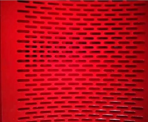 ارتفاع مقاومة التآكل لقط مادة البولي يوريثين الوجه شاشة التدفق لشاشة الفحم