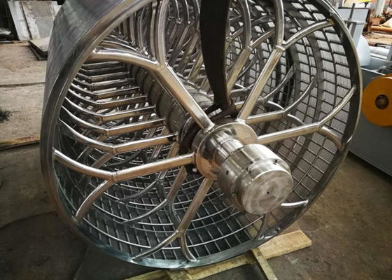 آلة تصنيع ورق التواليت Huatao Cylinder Mould Stainless Steel Material
