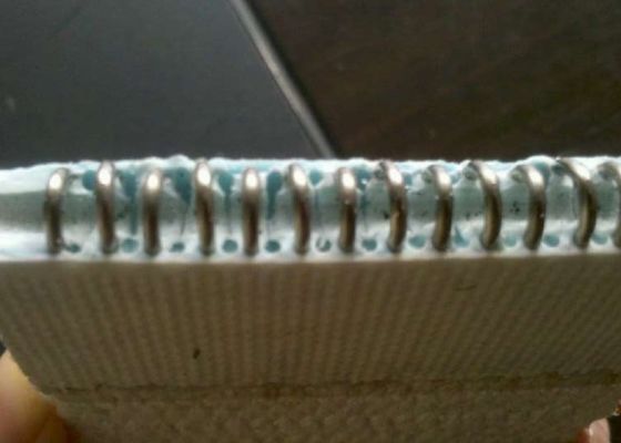 8mm 9mm 8.5mm حزام المموج لآلة الصفائح المزدوجة عالية السرعة